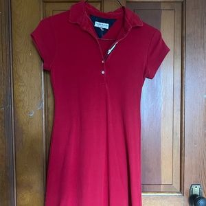 TOMMY HILFIGER STRETCH COTTON POLO DRESS